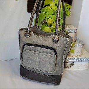 Mona B.  Backpack/Shoulder Bag can be used as a shoulder bag or a backpack